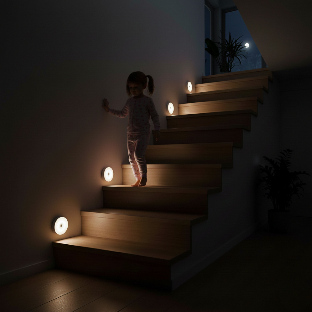 NorthLight - Rörelseaktiverade golvlampor