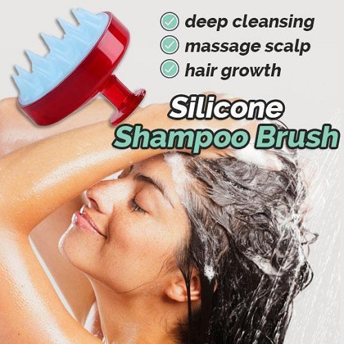 SCRUFF - Silikonborste för hårbottenmassage
