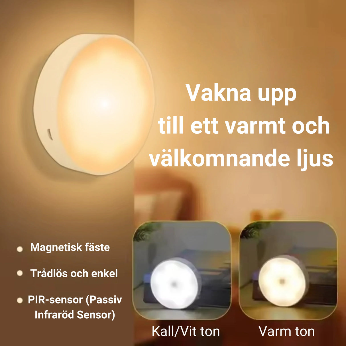 NorthLight - Rörelseaktiverade golvlampor