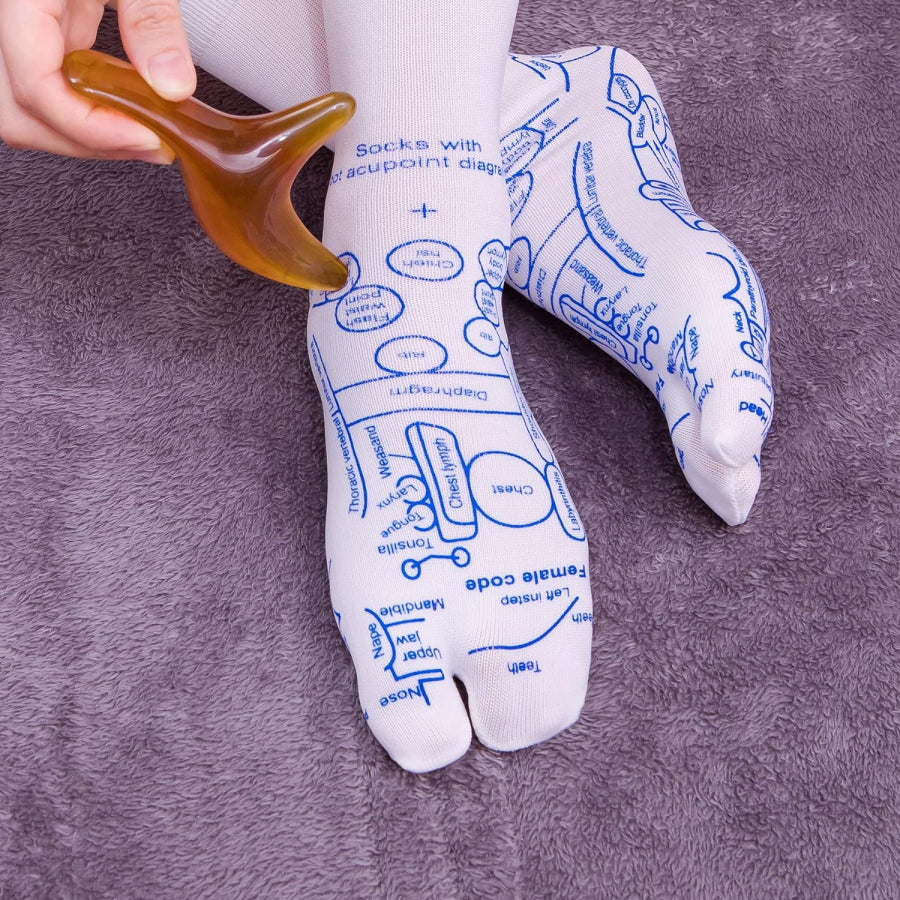 TRACE - Reflexologistrumpor med triggerpunktmassageverktyg