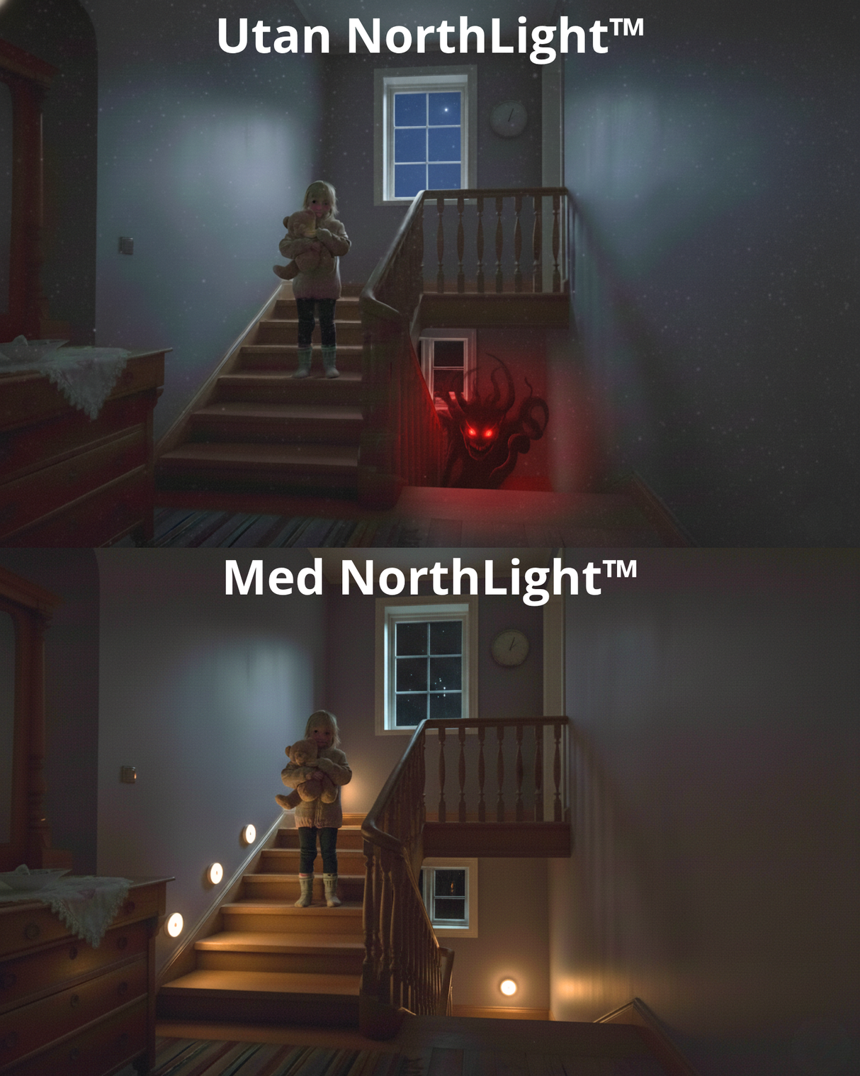 NorthLight - Rörelseaktiverade golvlampor