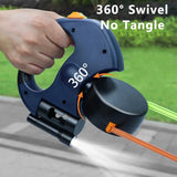 TANGLE - Dubbelt indragbart reflektkoppel med LED-ljus